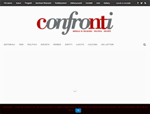 Tablet Screenshot of confronti.net